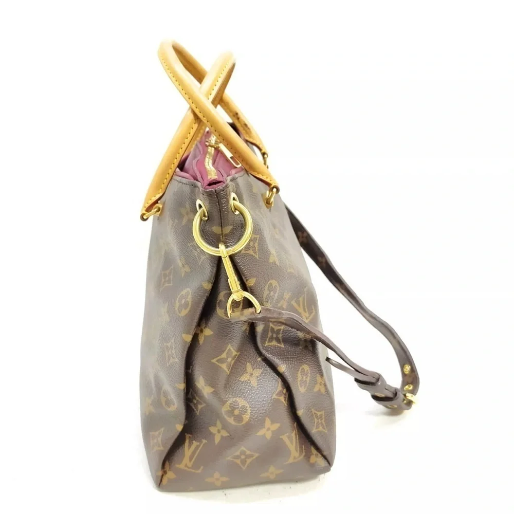 Louis Vuitton LV Hand Bag Pallas Brown Monogram